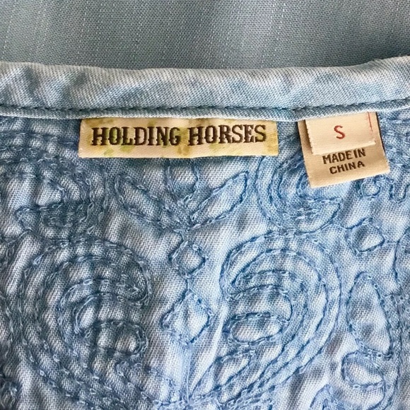 Sold on EBay HOLDING HORSES Anthropologie Dress - Picture 8 of 14